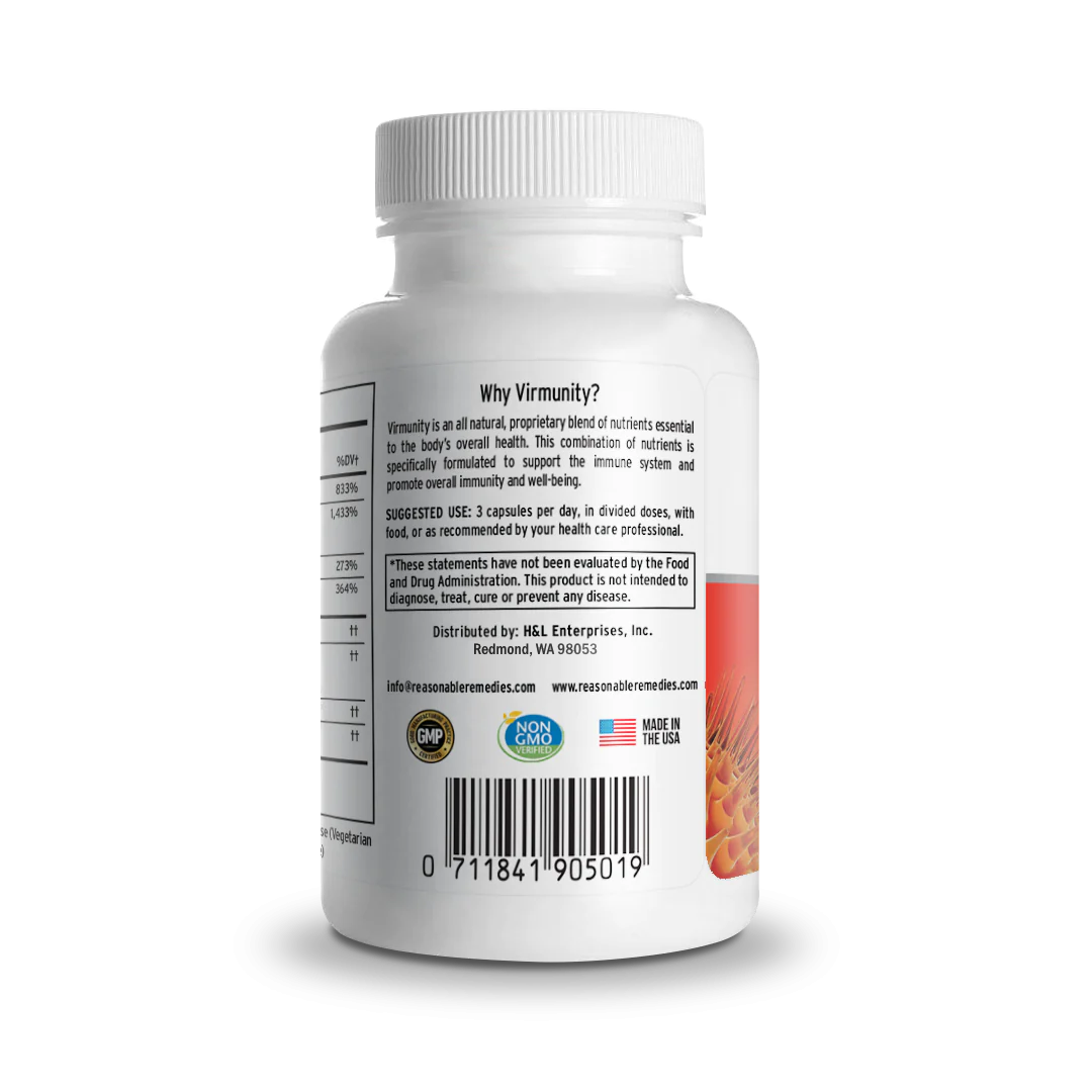 Virmunity Immune Support and Booster Supplement (60 Capsules)