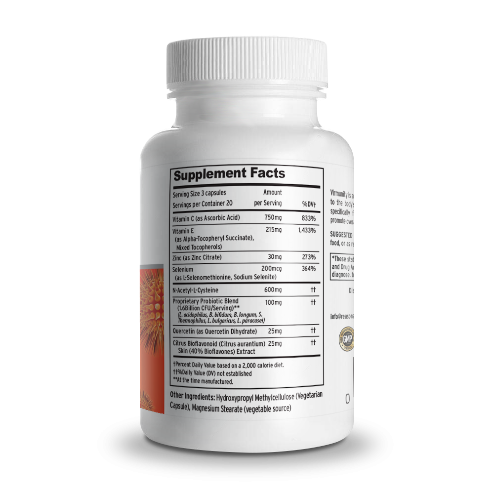 Virmunity 60 Capsules - Reasonable Remedies