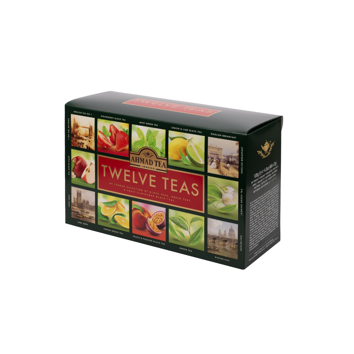 Selection Pack - 60 tea bags - Twelve Teas Gift Box