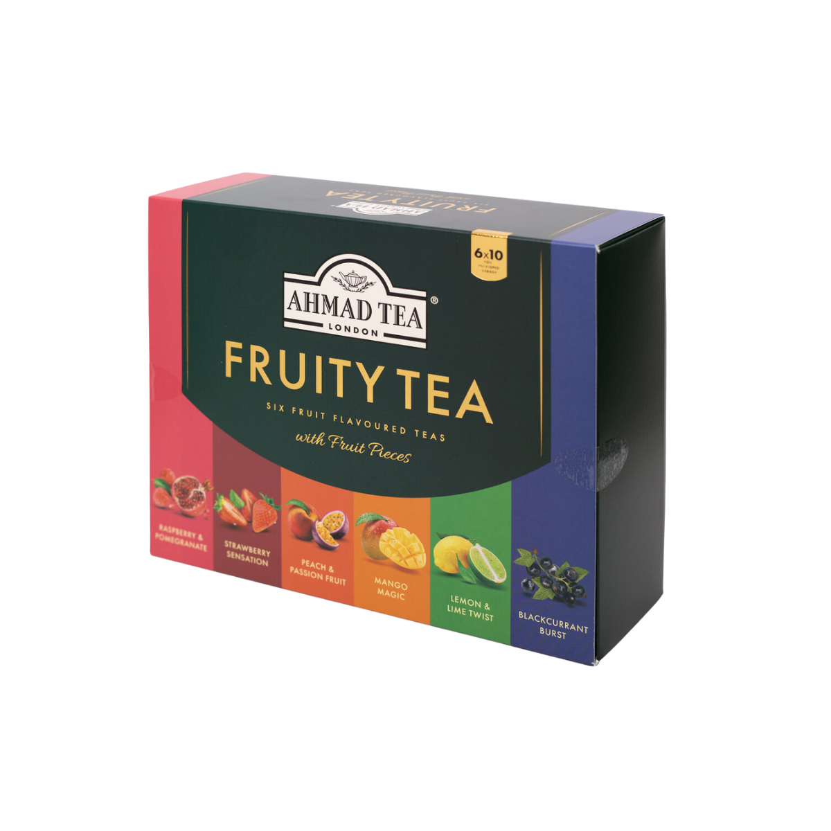 Fruitytea Selection Pack - 60 Tea Bags - Gift Box