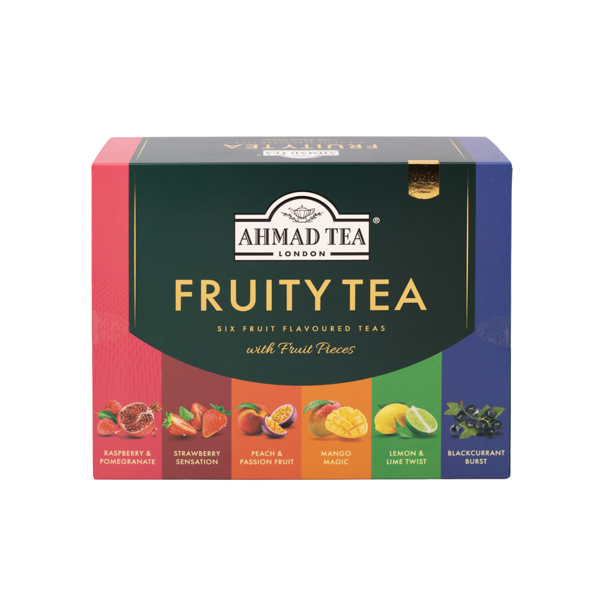 Fruitytea Selection Pack - 60 Tea Bags - Gift Box