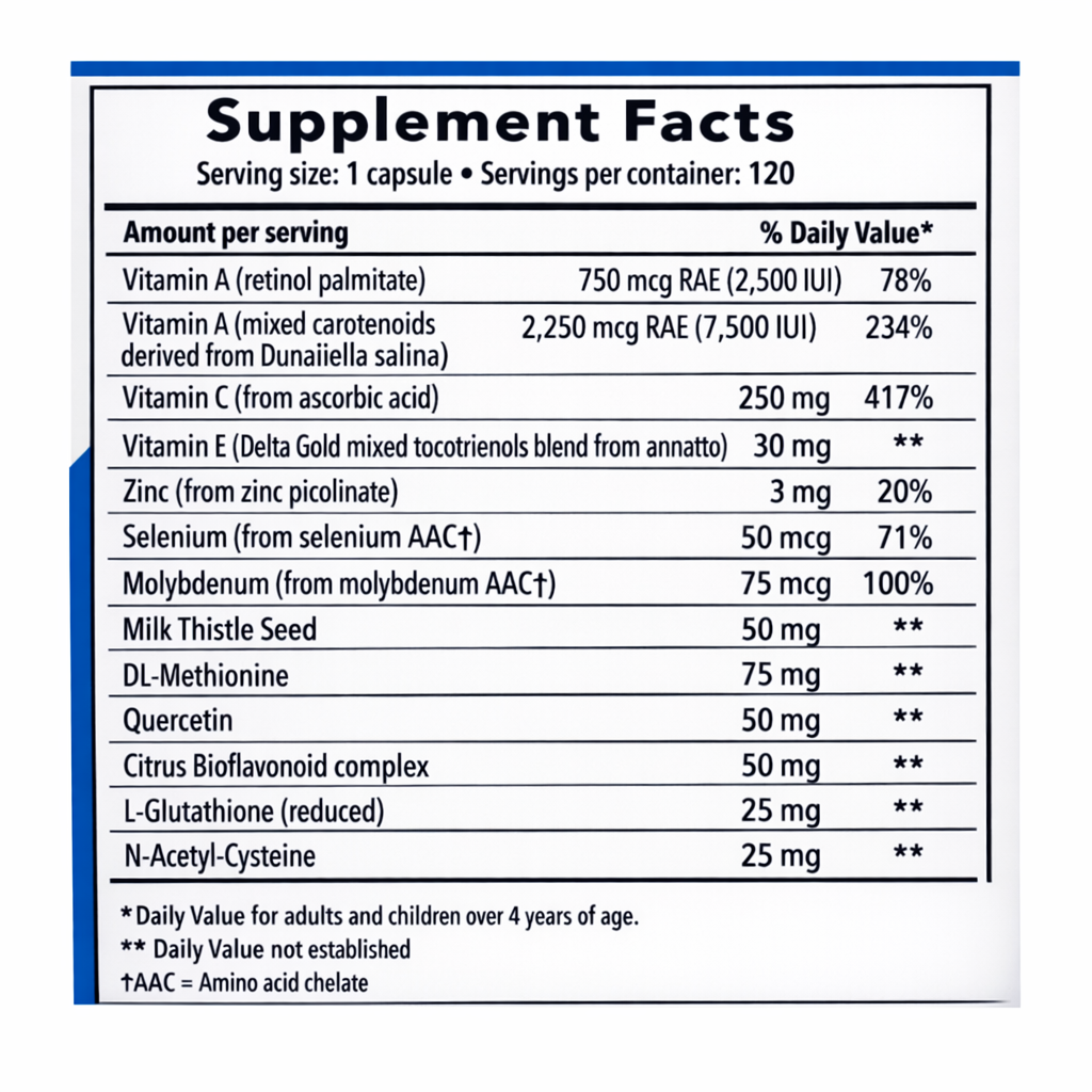 Oxyquench Ultra with Tocotrienols (120 Capsules)