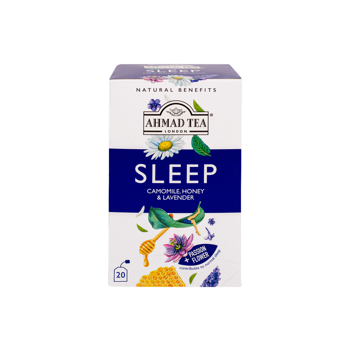 Box of 20 tea bags - Herbal tea - Passion Flower - Sleep