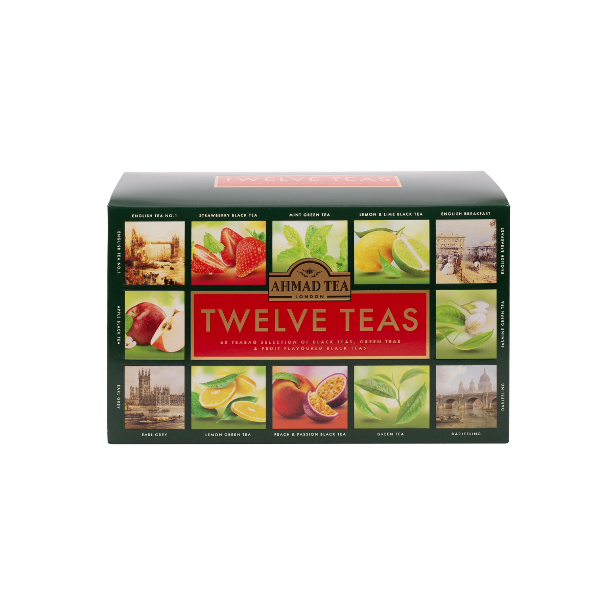 Selection Pack - 60 tea bags - Twelve Teas Gift Box