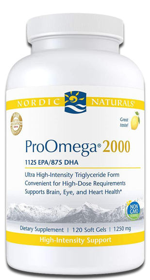 ProOmega® 2000 - 120 Soft Gels-Lemon - Reasonable Remedies